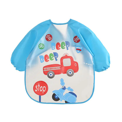 EVA Waterproof Baby Feeding Bib (0–3 Years)